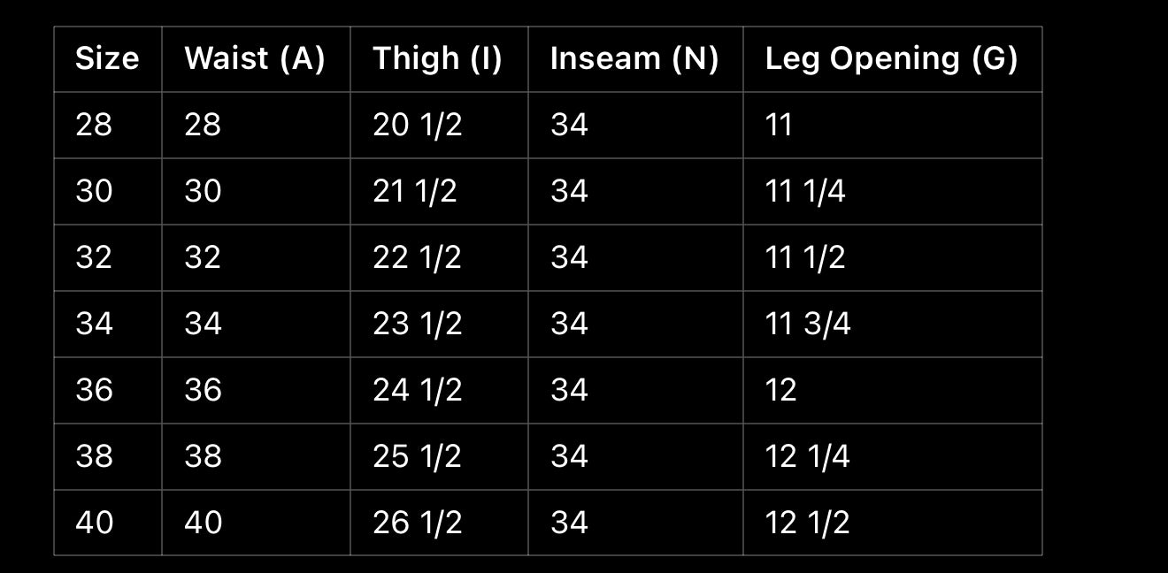 Triple Black Flare Denim