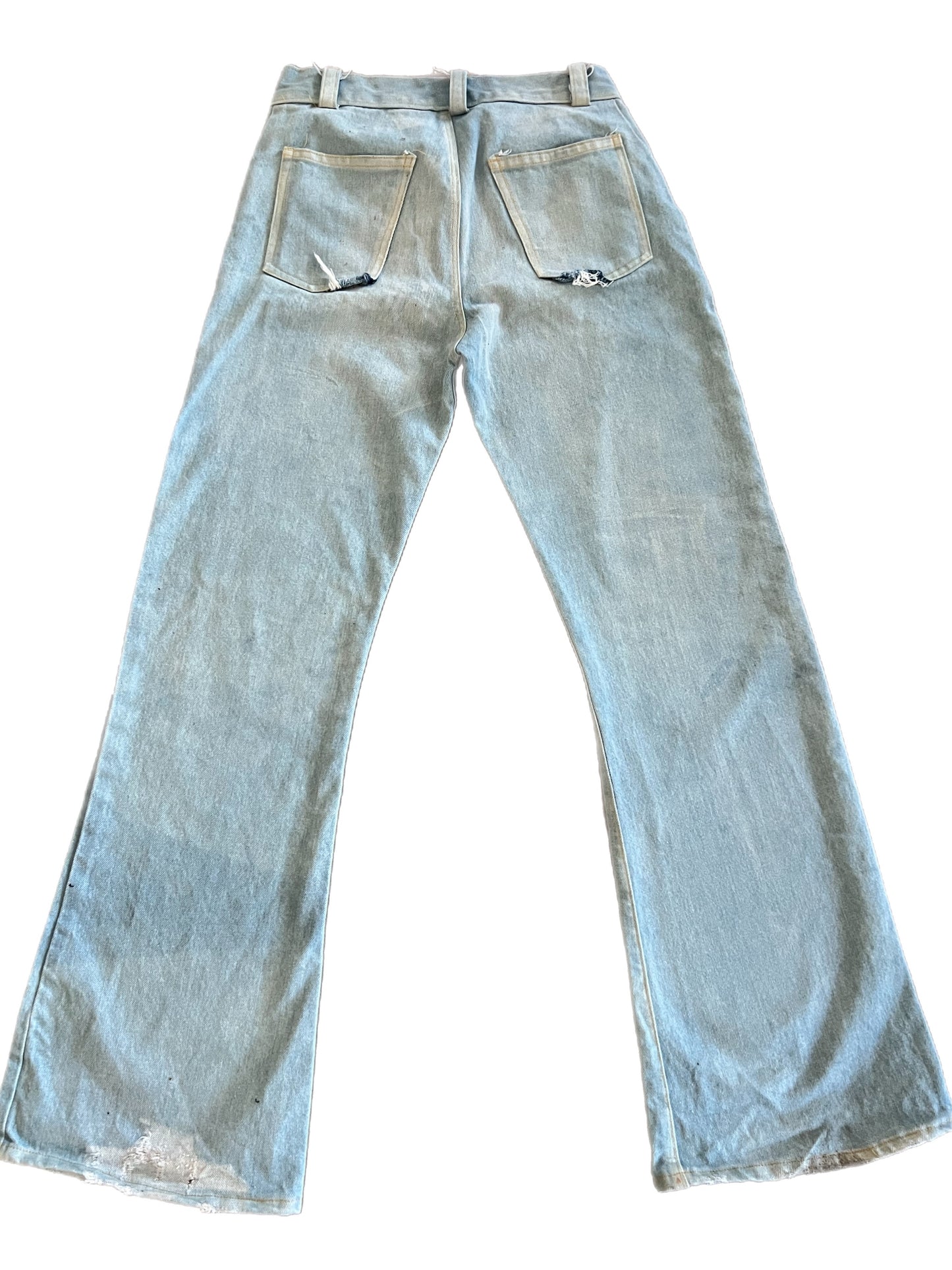 Light Wash Vintage Flare Denim
