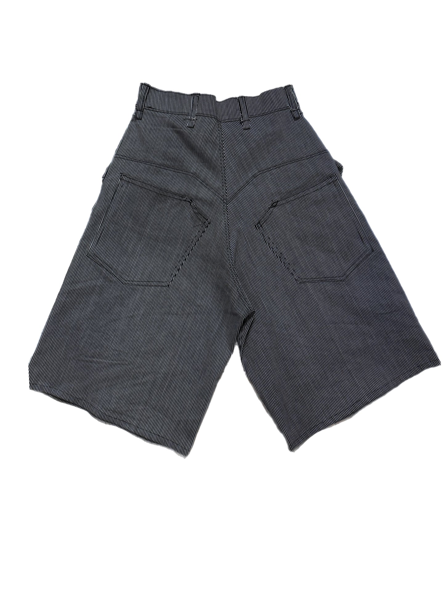 Pinstripe Colossal Spase Shorts
