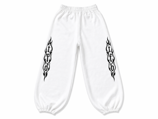 White TFLame Sweats