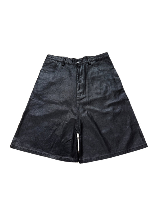 Black  Colossal Drop Shorts V2
