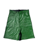Green Waxed Colossal  Shorts
