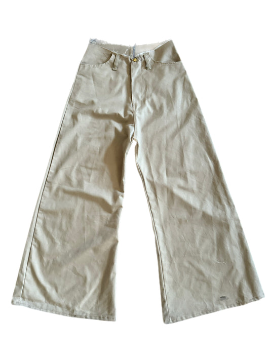 Aleb Cut Khaki Trousers