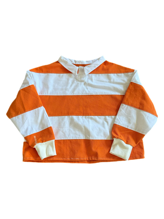 Orange&White Longsleeve Rugby