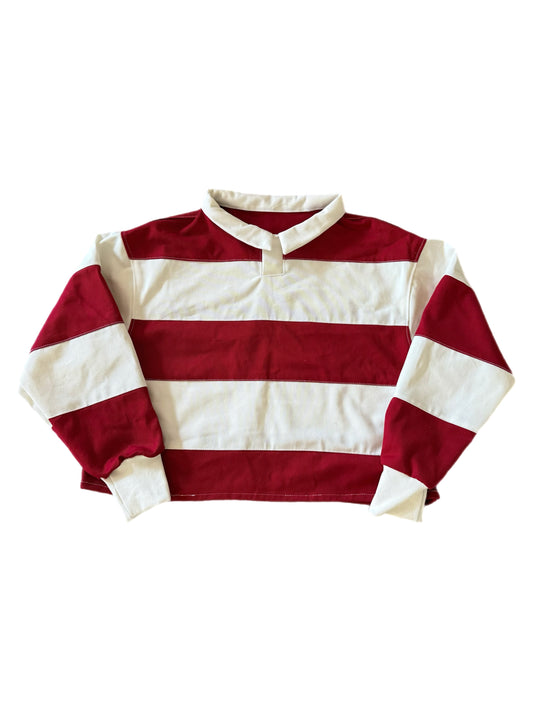 Red&White Longsleeve Rugby