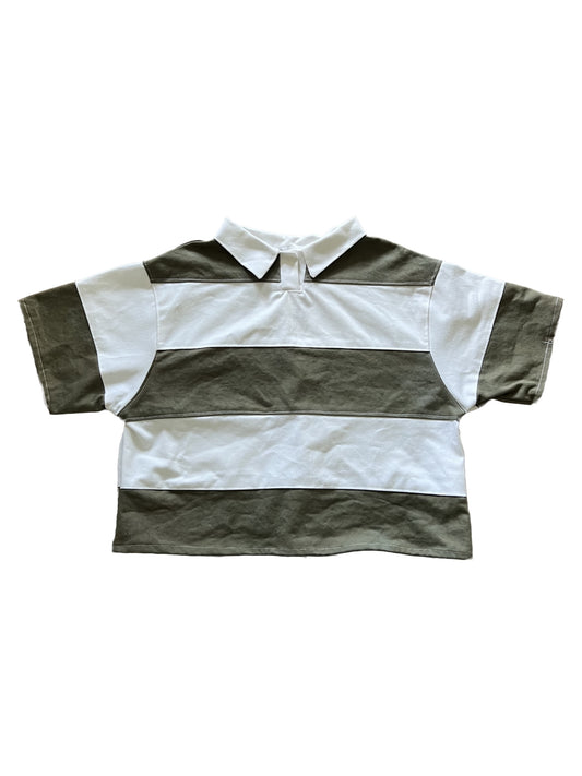 Olive & White Rugby