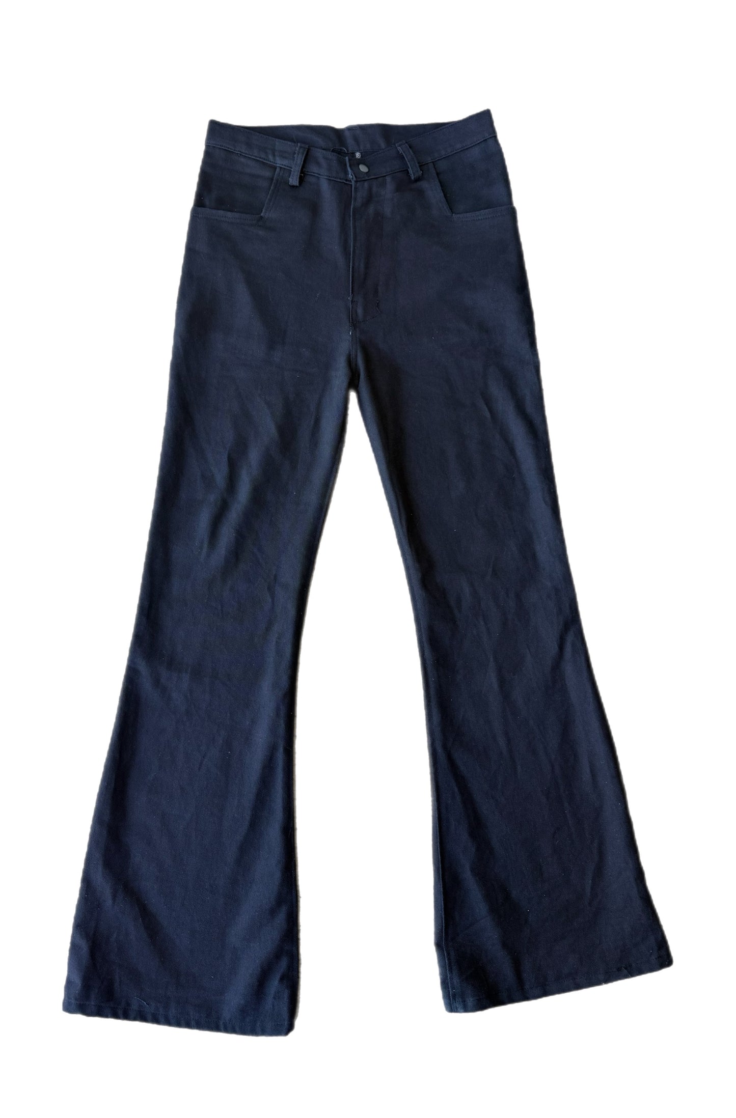 Triple Black Flare Denim