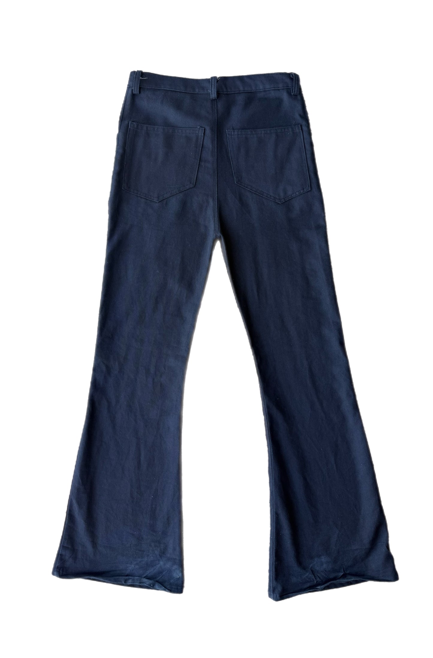 Triple Black Flare Denim