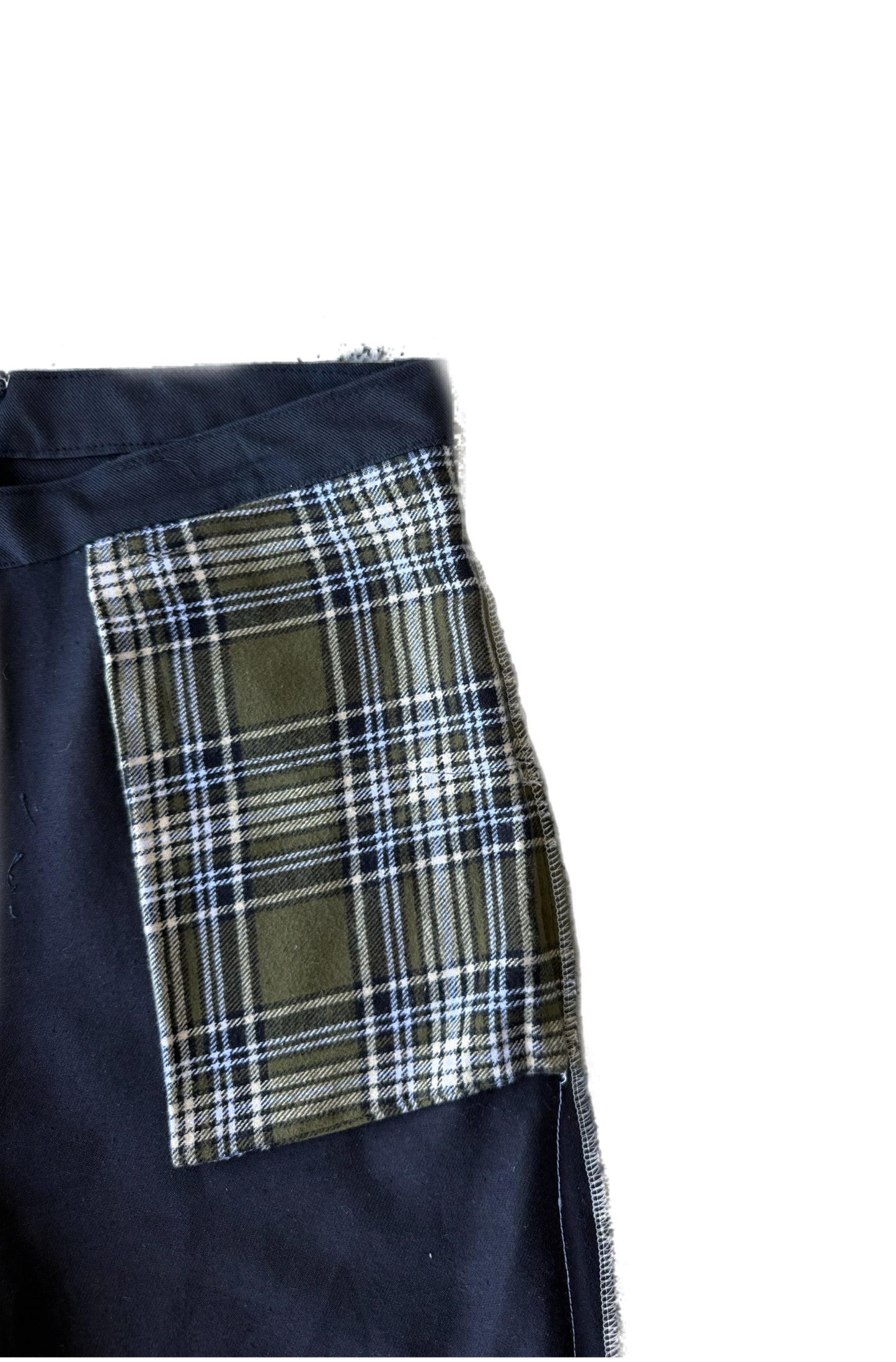 Triple Black Flare Denim