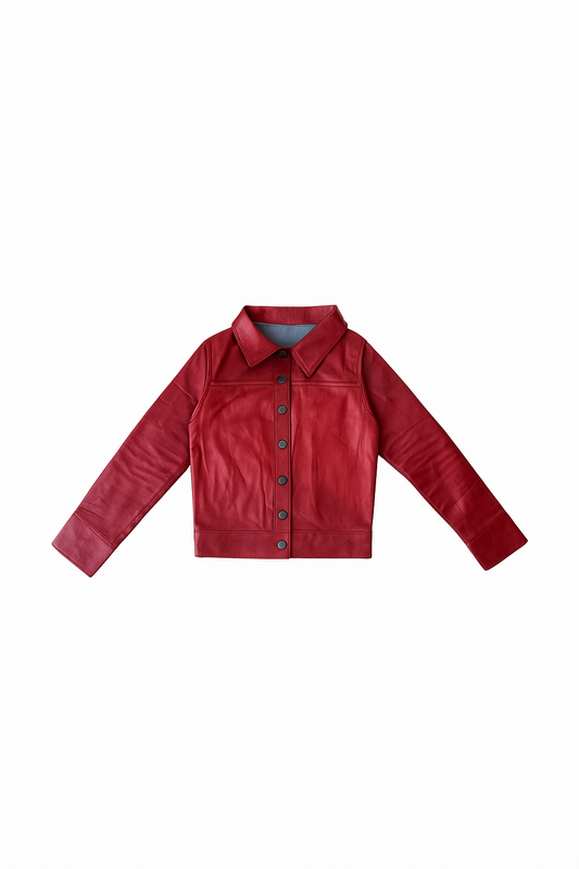 Slate Waxed Denim Jacket