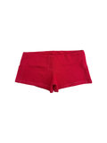 Red Militant Micro Shorts