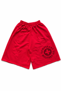 Red militant Sweat shorts