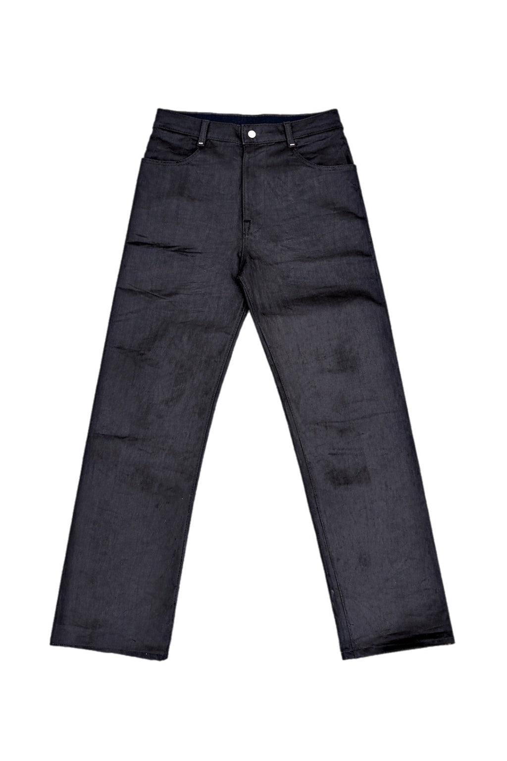 Black Waxed Denim