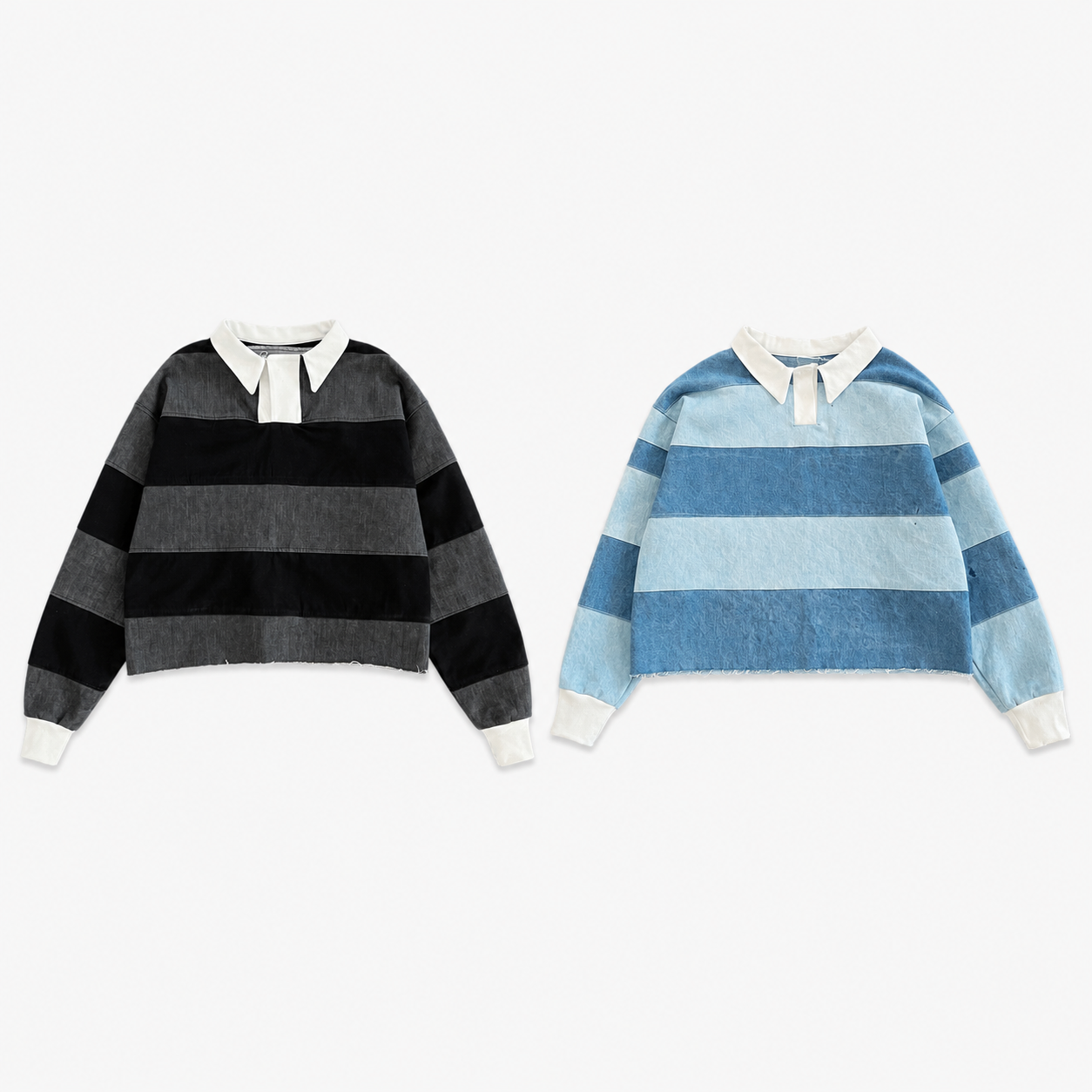 Long Sleeve Denim Rugbys