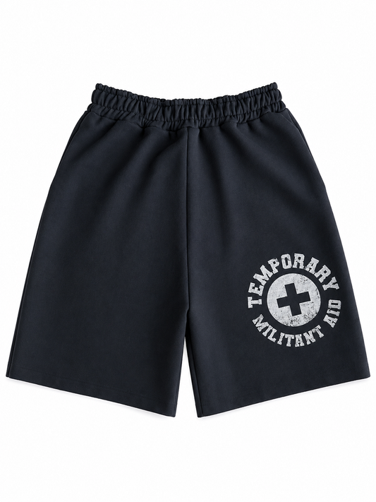 Black Militant Aid Sweatshorts