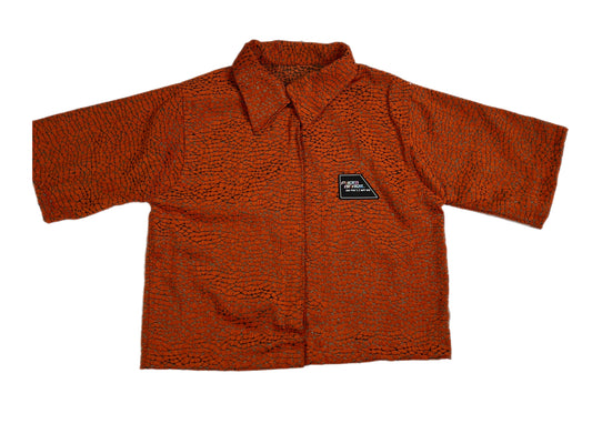 Molded Orange Work shirt (textured)