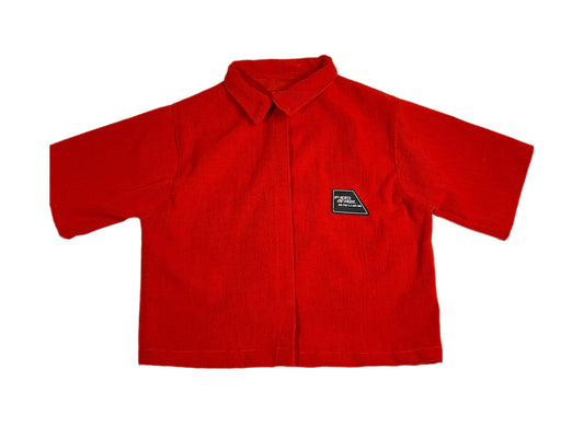 Orange Work shirt (textured)