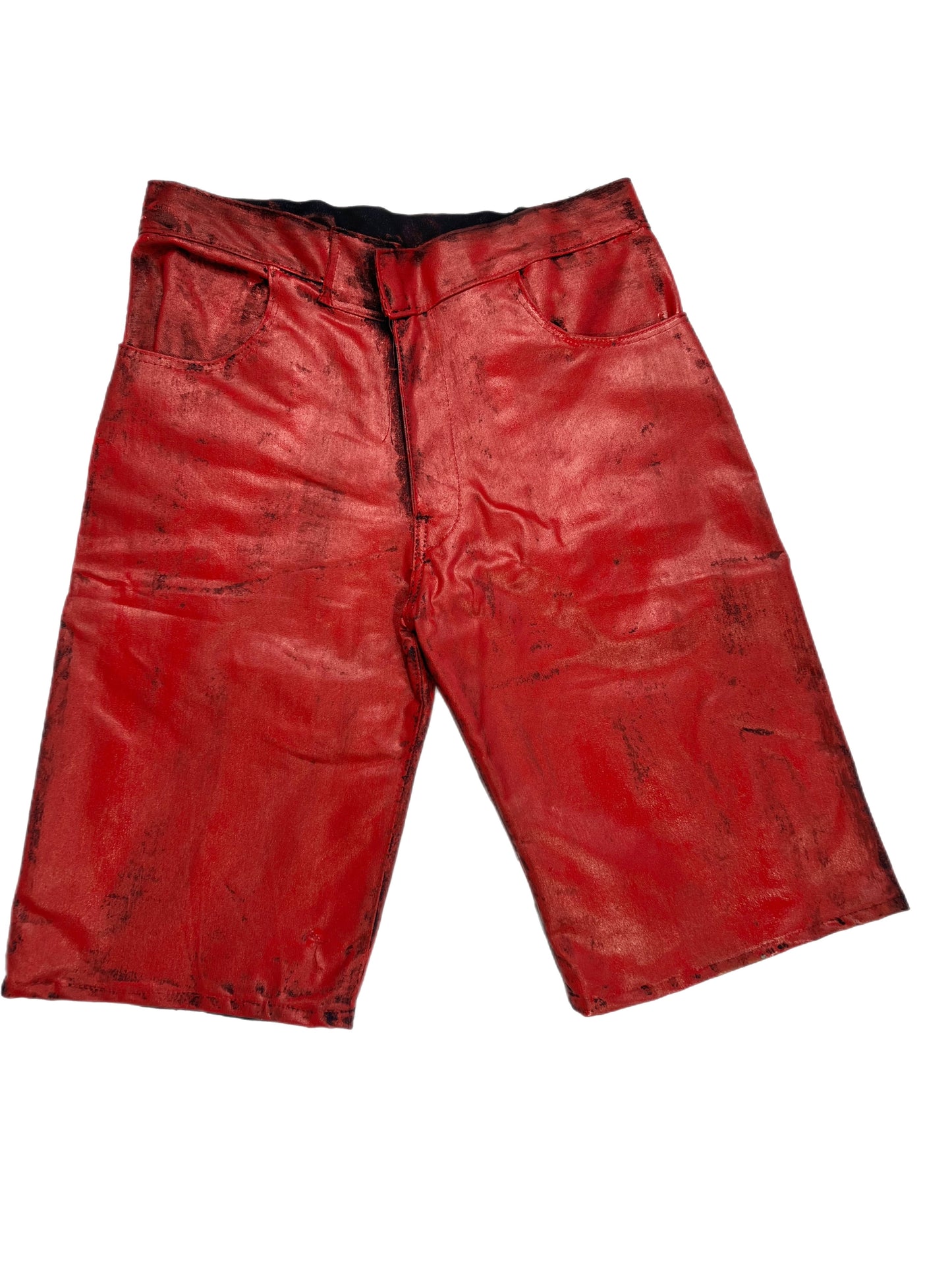 Tomato coated shorts