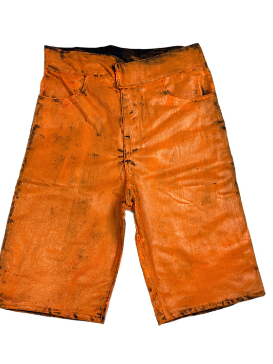 Carrot Coated Shorts