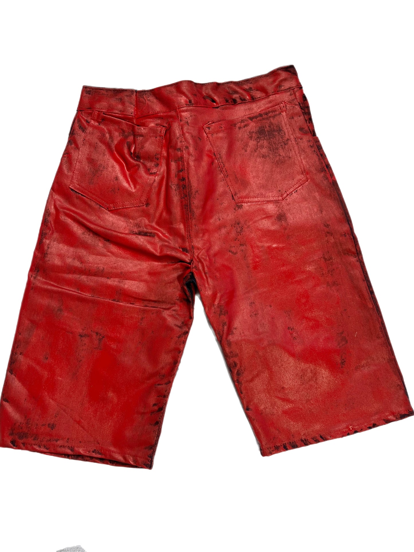 Tomato coated shorts