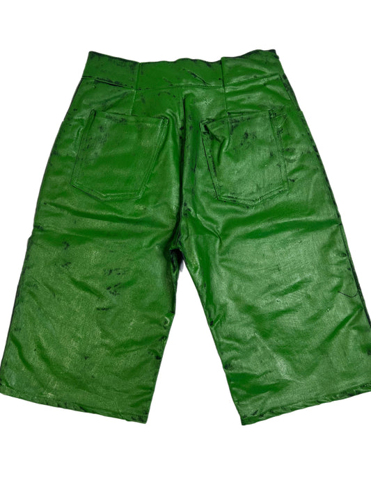 Bell Pepper coated shorts