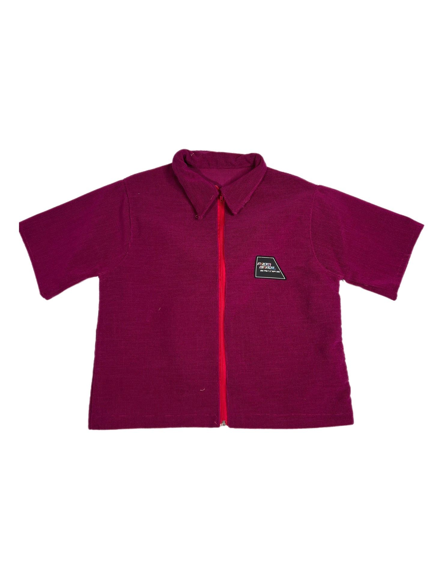 Plum Work shirt (textured)