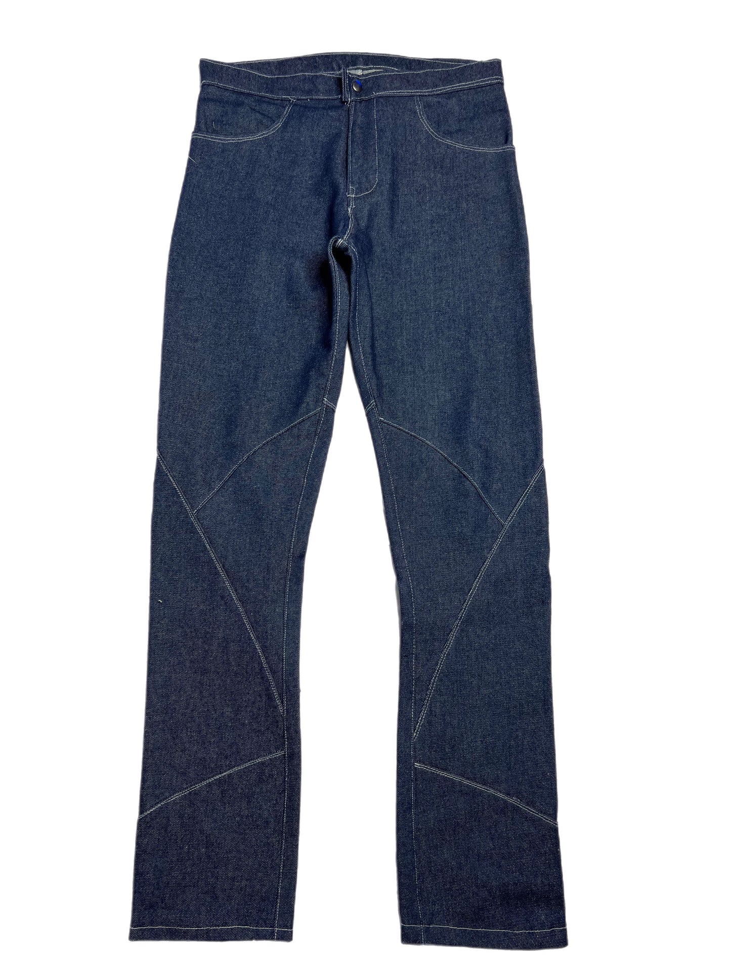 Valley Denim ( Contrast: White)