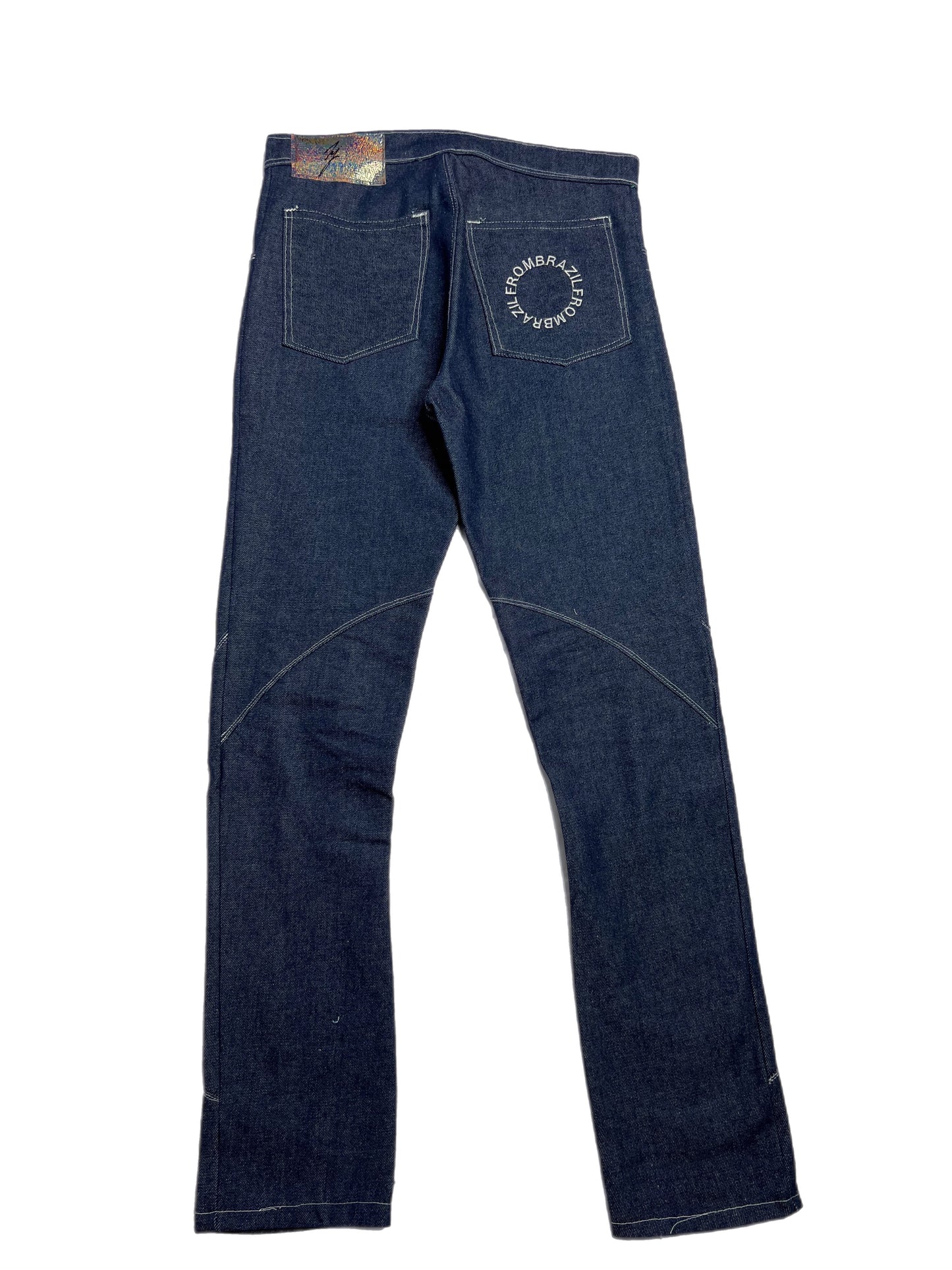 Valley Denim ( Contrast: White)