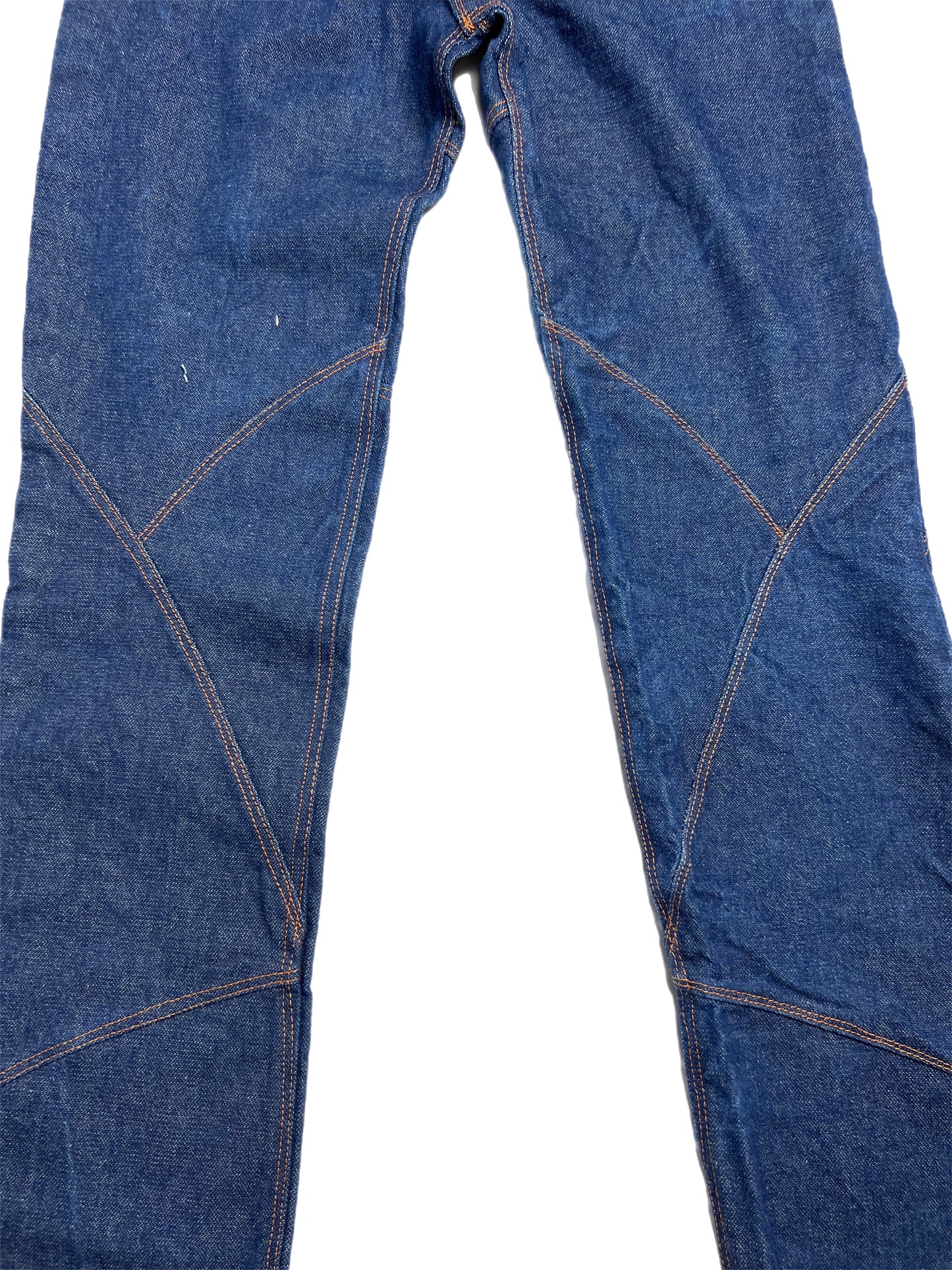 Valley Denim ( Contrast: Orange)